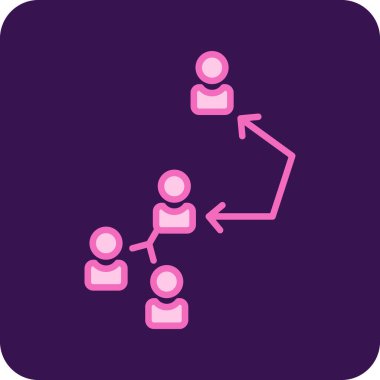 ağ paylaşım simgesi çizimi