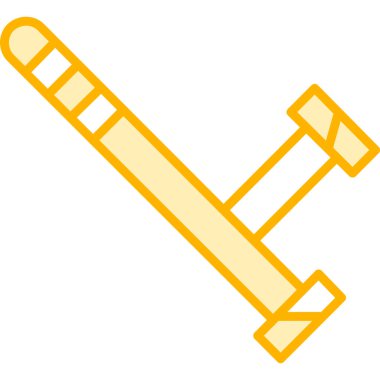 Balta simgesi. Vektör illüstrasyonu