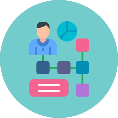 ağ bağlantı vektörü simgesi