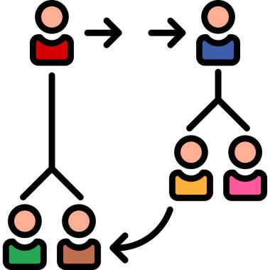 ağ simgesi, vektör illüstrasyonu