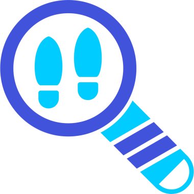 Arama simgesi, basit vektör illüstrasyonu