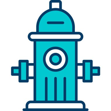 robot. Web simgesi vektör illüstrasyonu