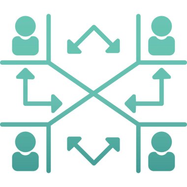 seo modern simgesinin vektör illüstrasyonu