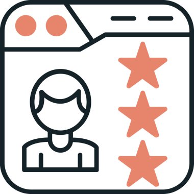 Müşteri geribildirim müşteri simgesi