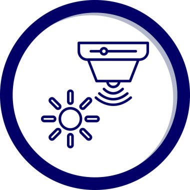 Kamera. Web simgesi basit illüstrasyon