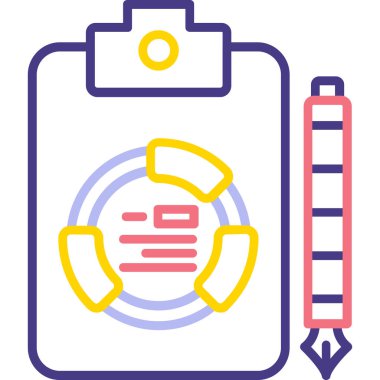 veri depolama vektör çizgisi simgesi