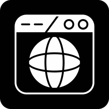 seo modern simgesinin vektör illüstrasyonu