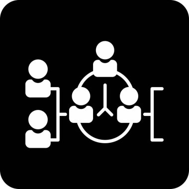 ağ paylaşım simgesi çizimi