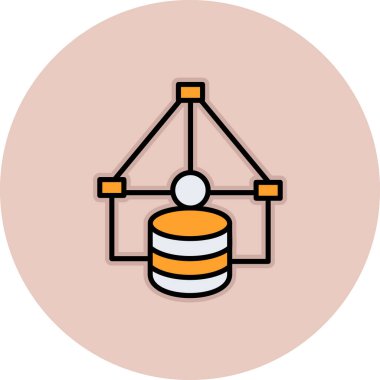 Web simgesi, basit vektör illüstrasyonu