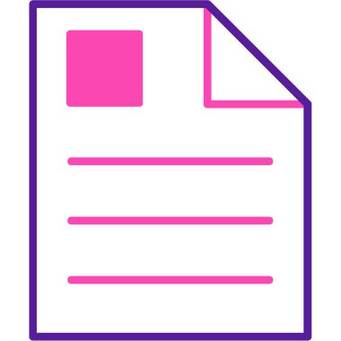 belge web simgesi basit resimleme