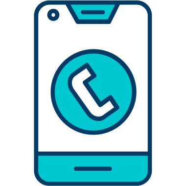 Telefon simgesi vektör resimleme çağrısı