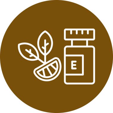 Bir bitki şişesinin vektör çizimi