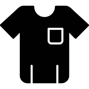 giysi simgesi vektör illüstrasyonu