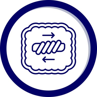 Gıda simgesinin vektör illüstrasyonu