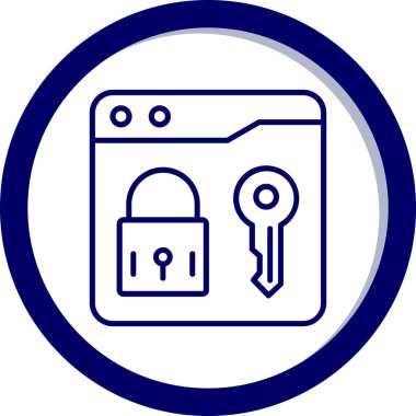 seo modern simgesinin vektör illüstrasyonu