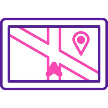 İşaretleyici simgesi ile harita işaretleyici