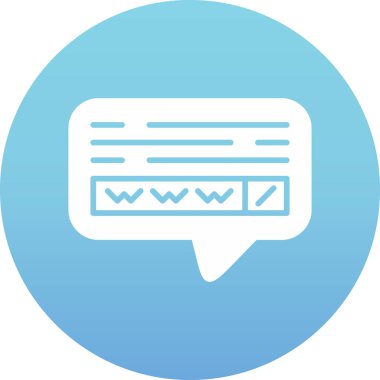 seo modern simgesinin vektör illüstrasyonu