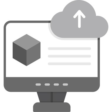 Bulut hesaplama. Web simgesi