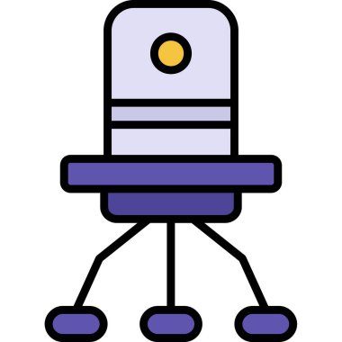 Kamera. Web simgesi basit illüstrasyon