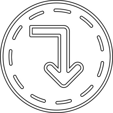 ok yönü ok simgesi