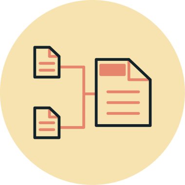 Belgenin vektör illüstrasyonu