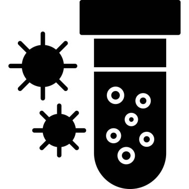 covid 19 aşı simgesi
