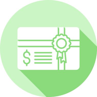 iş kartı simgesi vektör illüstrasyonu