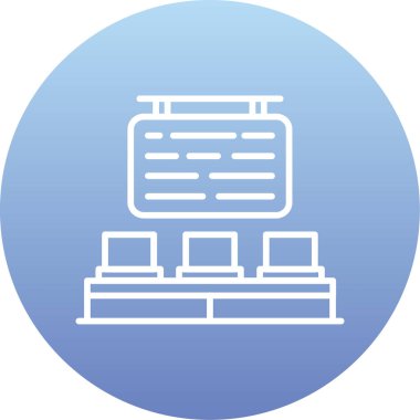 Kitap. Web simgesi basit illüstrasyon