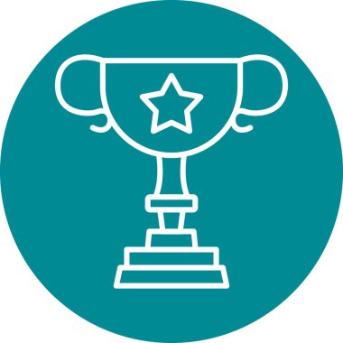 kupa vektör illüstrasyonu