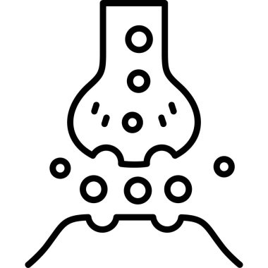 Matara şişesi laboratuvar simgesi