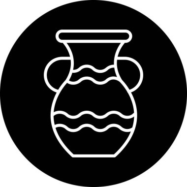 Bir şişenin vektör illüstrasyonu