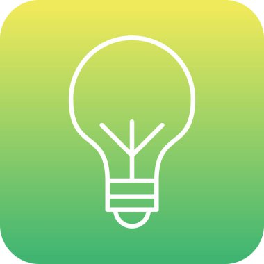 Benzersiz fikir vektör simgesi