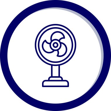 Hayran simgesinin vektör illüstrasyonu