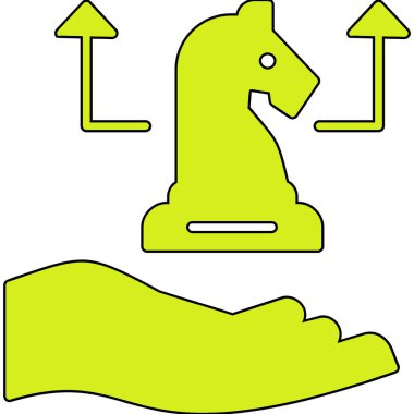 at simgesi, vektör illüstrasyonu