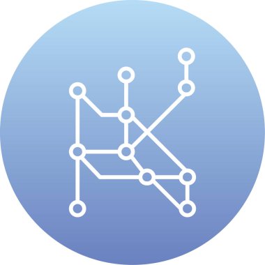 Simge, vektör illüstrasyonuna bağlan