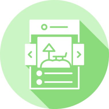 seo modern simgesinin vektör illüstrasyonu