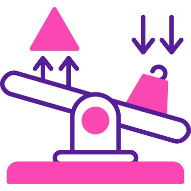 Bir düzlemin vektör illüstrasyonu