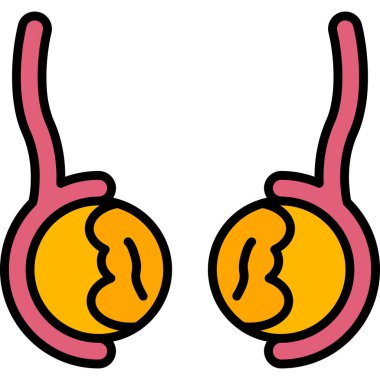 Çizgi film sevimli bebeğinin vektör çizimi