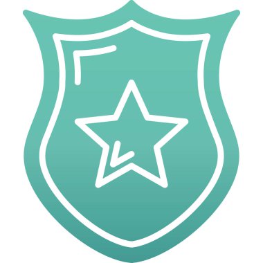 kalkan simgesi, basit illüstrasyon