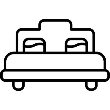 - Araba. Web simgesi basit illüstrasyon