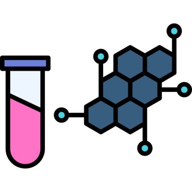 DNA moleküllü test tüpü