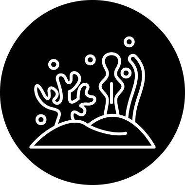 Güzel bir bitkinin vektör çizimi