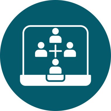 seo modern simgesinin vektör illüstrasyonu