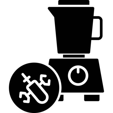 kahve makinesi ikon vektör illüstrasyonu