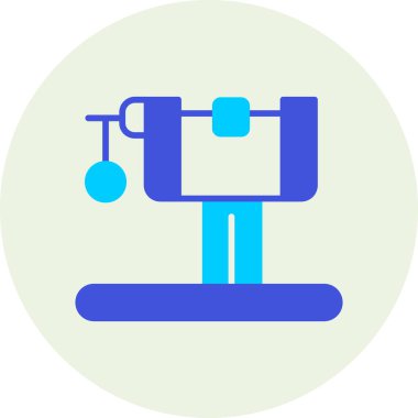 Robot simgesinin vektör illüstrasyonu