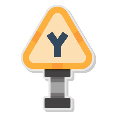 trafik işareti illüstrasyon vektör