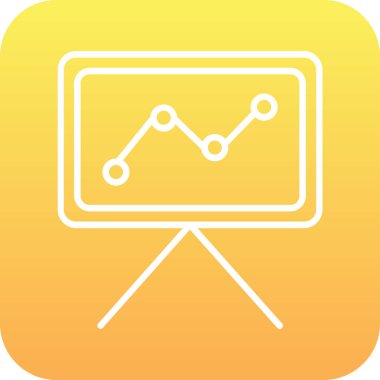 İş simgesinin vektör illüstrasyonu