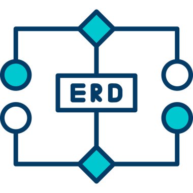 Seo simgesinin vektör illüstrasyonu