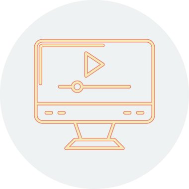 Modern eğitim ikonunun vektör illüstrasyonu