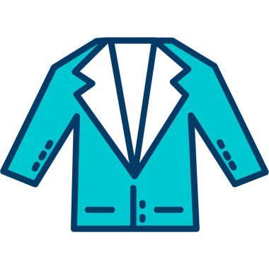 giysi simgesi vektör illüstrasyonu